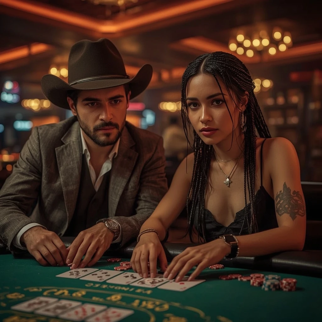 photo of two poker players at 4rabet